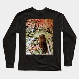 Girl by the Pond - 1 Long Sleeve T-Shirt